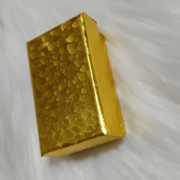 New 14k Solid Gold Color Changing Alexandrite Pendant & Gold Tone 925 Chain - Picture 9 of 9